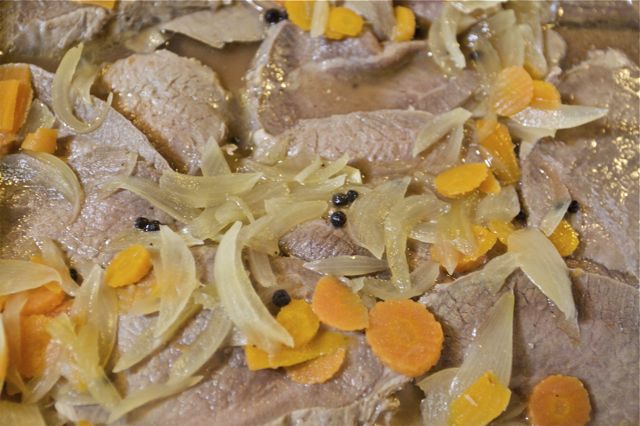 lengua a la vinagreta